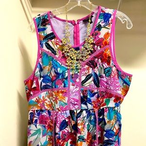 A gorgeous multi color long dress!